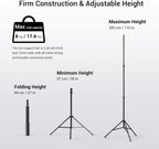 SmallRig US-3736 9.2ft Air-Cushioned Photography Light Stand