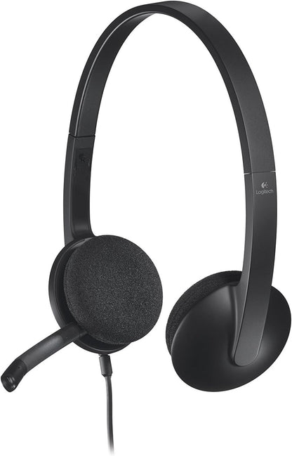 Logitech 981-000500 USB Headset H340 - Noise Cancelling