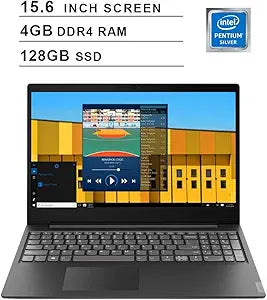 Lenovo S145 15.6" HD Laptop Pentium Gold 4GB 128GB SSD