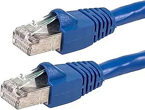 Monoprice 129525 Cat6A STP Ethernet Cable 10G Blue (10 Pack)
