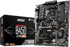 MSI B450APROMAX ProSeries AMD Ryzen ATX Motherboard