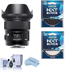 Sigma 24mm F/1.4 DG HSM Art Sony E-Mount Lens Bundle