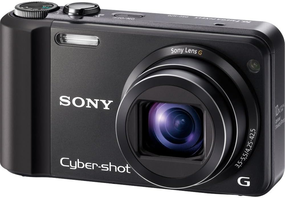 Sony DSCH70/B Cyber-Shot: 16.1MP Digital Camera, 10x Optical Zoom
