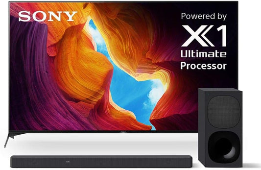 Sony X950H 65-Inch 4K Smart LED TV with Soundbar