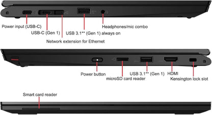 Lenovo i5-10310 ThinkPad L13 Yoga Renewed 2-in-1 Laptop