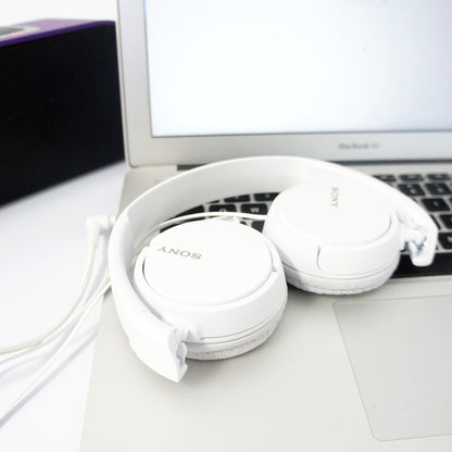 Sony 4326545855 On-Ear Extra Bass Headphones - White