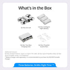 DJI 6941565993915 Neo Three-Battery Combo Mini Drone 4K