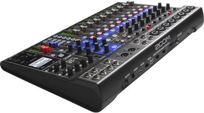 Zoom LiveTrak L-12 Digital Mixer Recorder - Multitrack Streaming