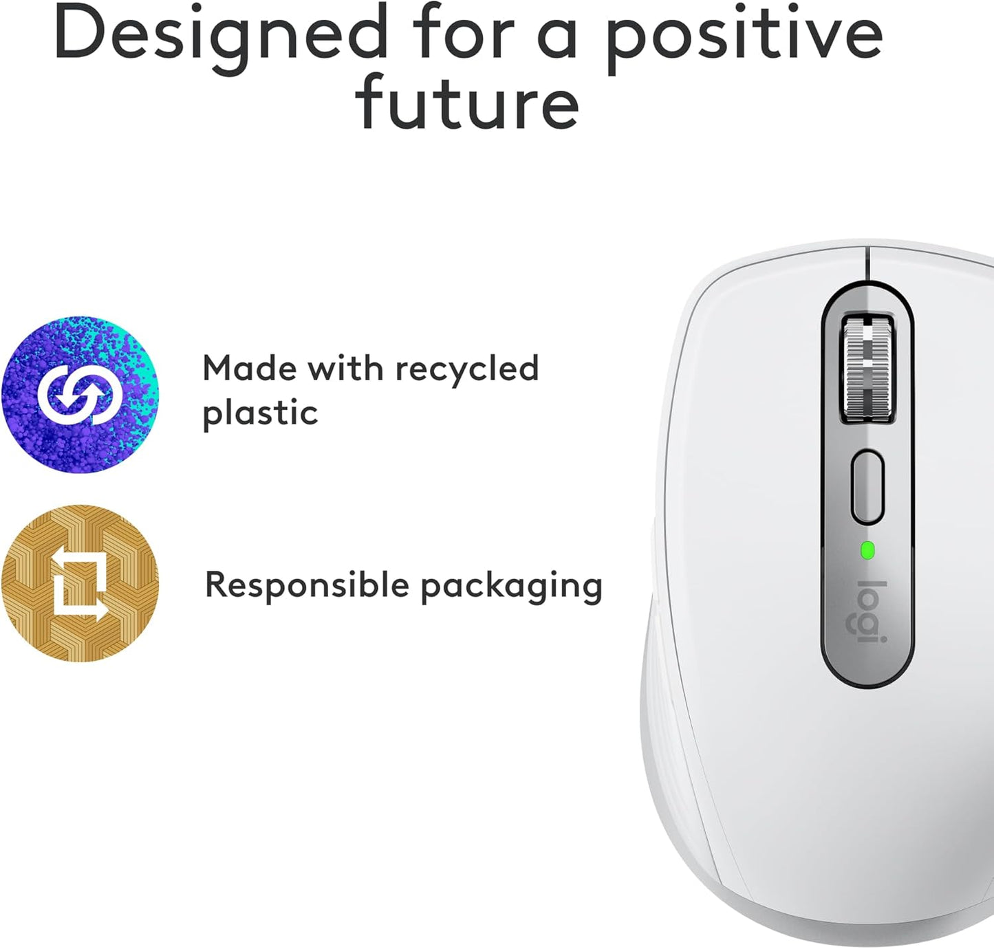 Logitech 910-006944 MX Anywhere 3S Mac Wireless Mouse