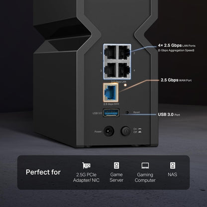 TP-Link Archer BE550 WiFi 7 Tri-Band Router