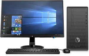 HP Pavilion 690-0040 Ryzen 3 Desktop Bundle (Renewed)