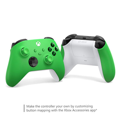Microsoft QAU-00090 Xbox Wireless Controller Velocity Green