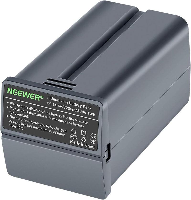 Neewer 10097923 14.4V 3200mAh Q3 Flash Battery — main product image