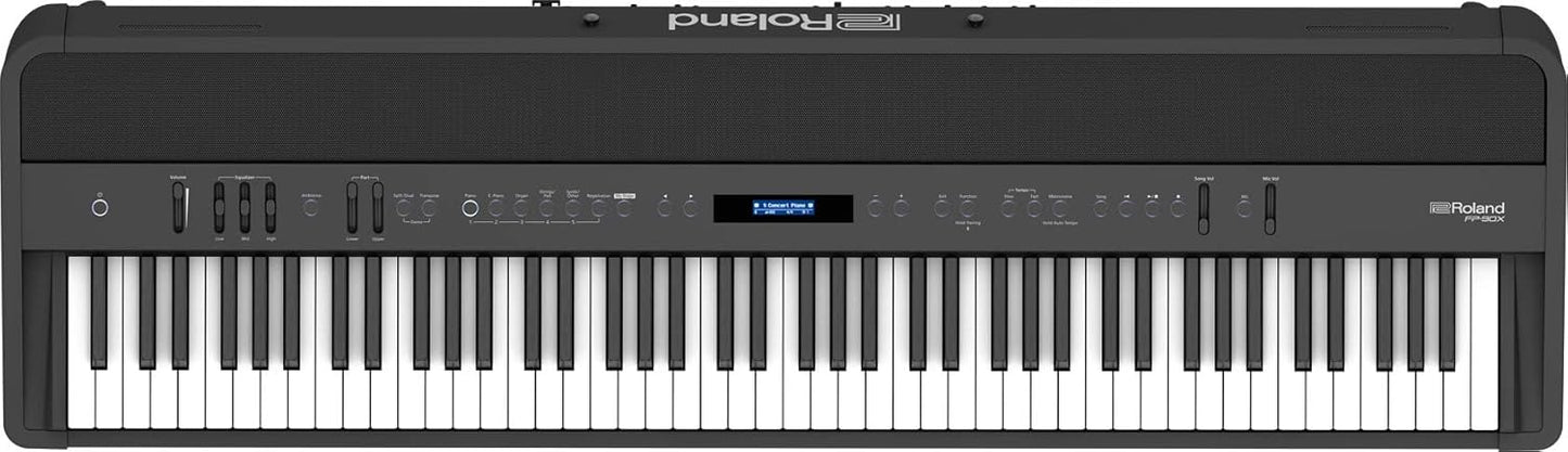Roland FP-90X 88-Key Digital Piano Black Bundle