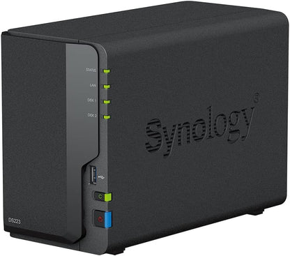 Synology DS223 8TB NAS Bundle with IronWolf HDDs