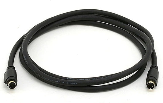 Monoprice 102402 6ft S-Video Cable - Gold Plated