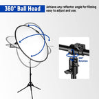 Neewer 10101103 Extendable Reflector Holder Arm