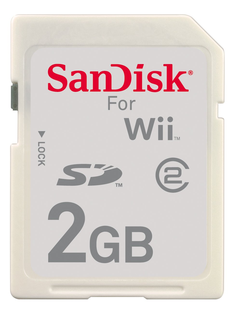 SanDisk SDSDG-2048-B35 2GB Gaming SD Card for Wii