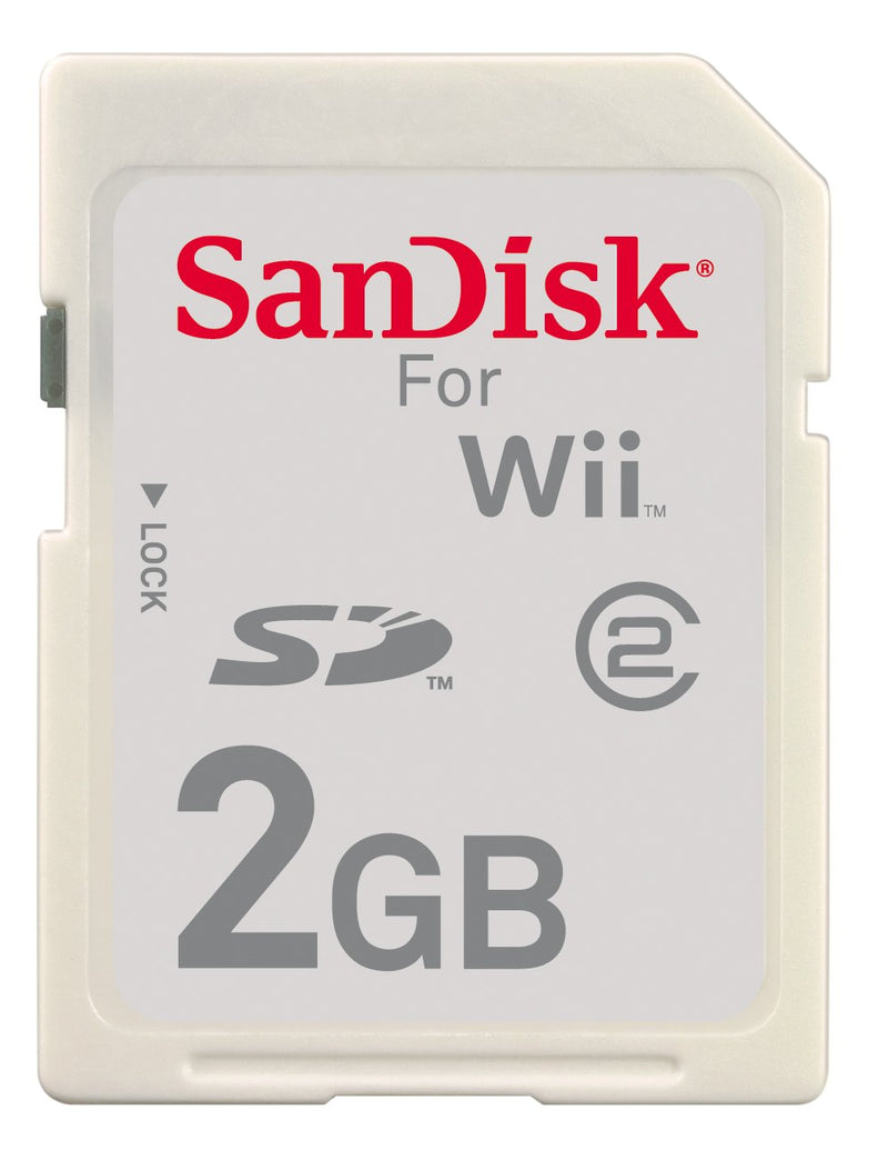 SanDisk SDSDG-2048-B35 2GB Gaming SD Card for Wii — main product image