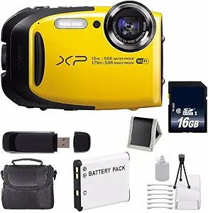 Fujifilm FinePix XP80 Waterproof Camera Bundle