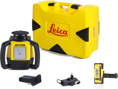 Leica Rugby 610 Rotary Laser Level Self-Leveling Kit