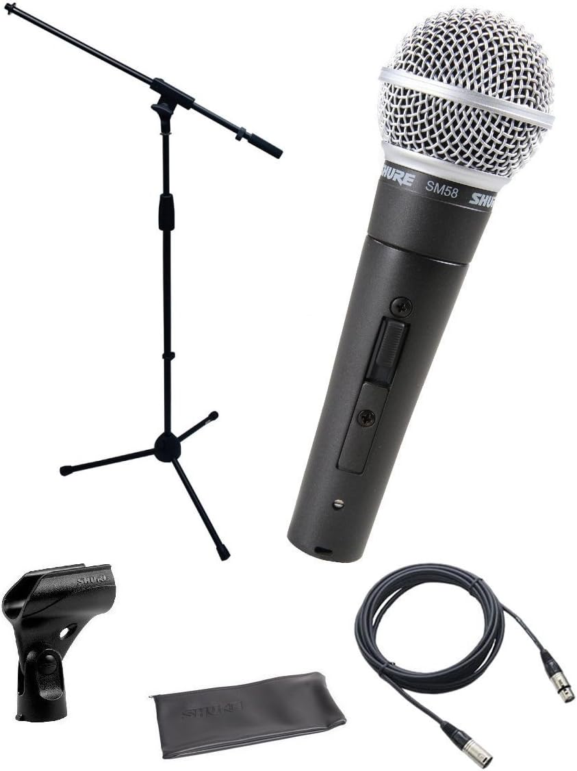 Shure shusm58sbun SM58-S Vocal Microphone Bundle