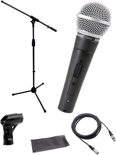 Shure shusm58sbun SM58-S Vocal Microphone Bundle