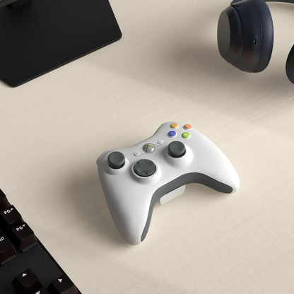 Microsoft X801769-009 Xbox 360 Wireless Controller White Renewed