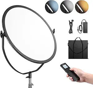 Neewer 10100868 NL-500ARC 24" LED Round Panel Light