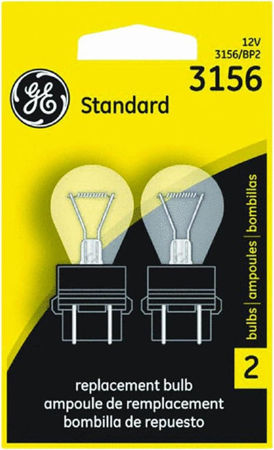 GE 12351 3156/BP2 Miniature Incandescent Bulb 2-Pack