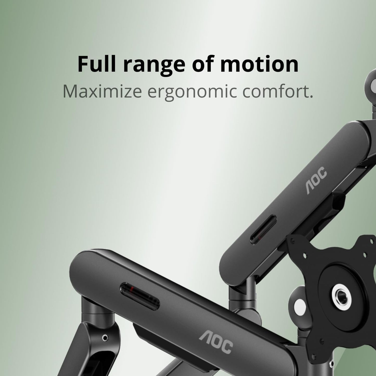 AOC AM420G Dual Monitor Desk Mount - 17-34 Inch Adjustable Stand