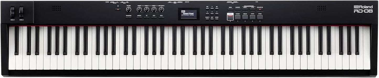 Roland RD-08 88-Key Stage Piano Weighted Action Keyboard