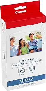 Canon 7737A001AB KP-36IP Photo Paper Pack - 36 Sheets — main product image
