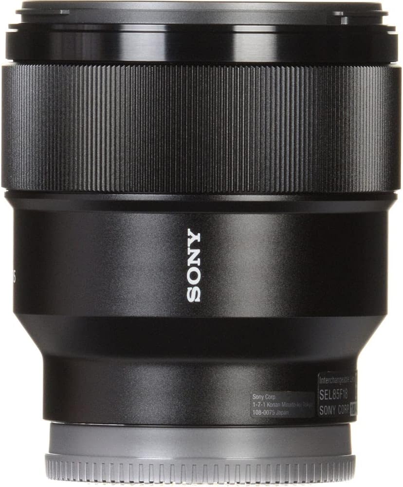 Sony FE 85mm f/1.8 Portrait Lens Bundle (Renewed)
