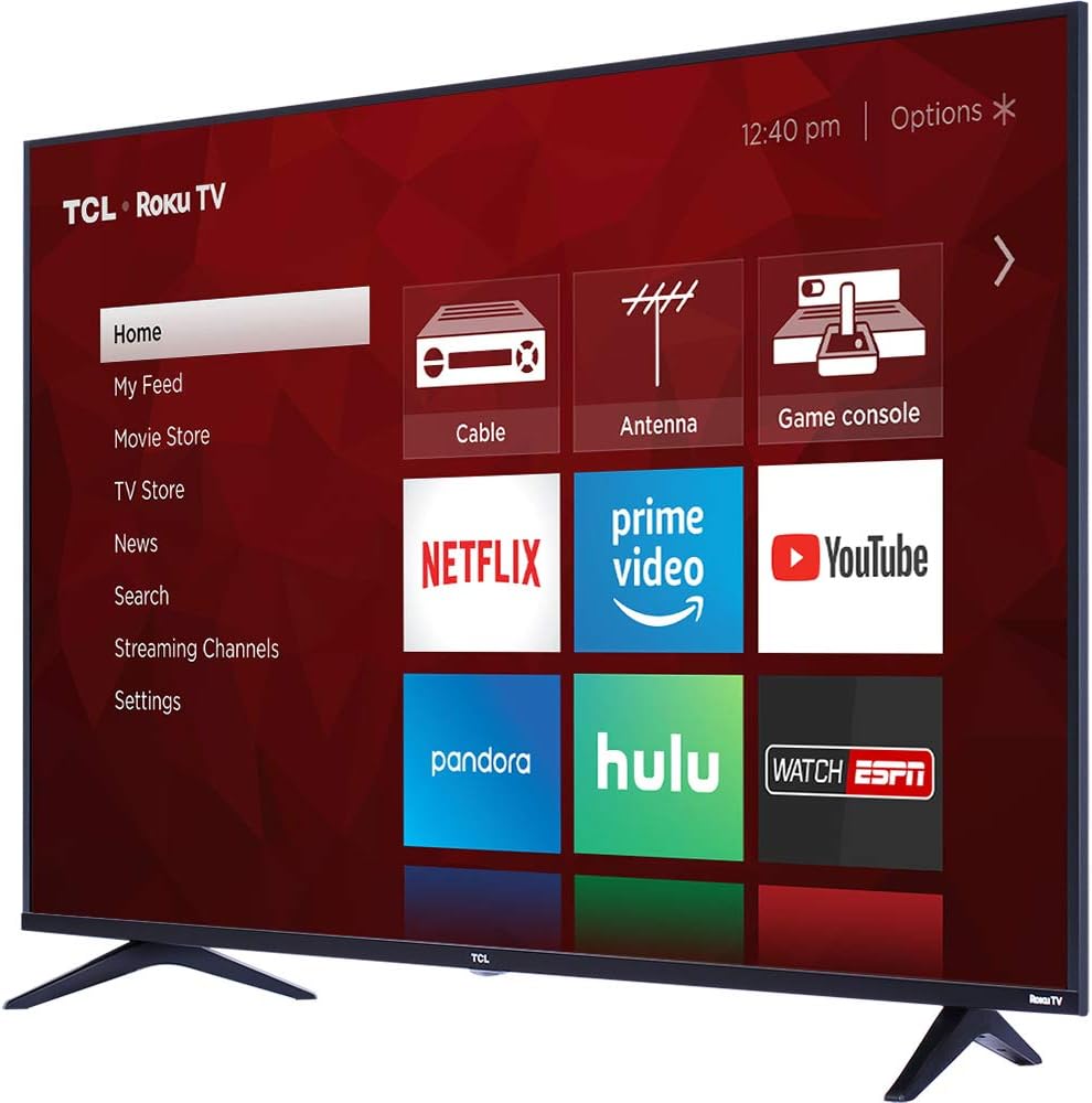 TCL 55S517 55-Inch 4K Roku Smart TV