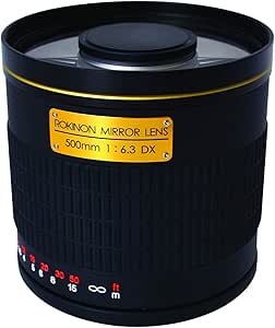 Rokinon ED500M-B-4/3 500mm f/6.3 Mirror Lens - Olympus 4/3