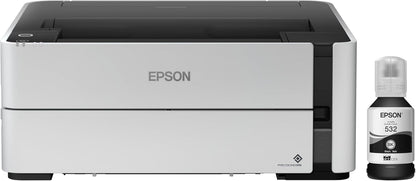 Epson ET-M1170 EcoTank Wireless Monochrome Printer with Ink