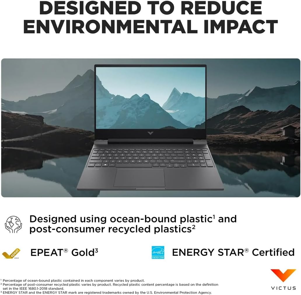 HP 15-fb Victus Gaming Laptop - Ryzen 5, RX 6550M, 1TB SSD