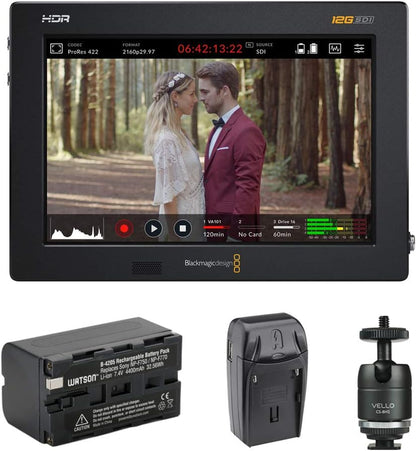 Blackmagic Design Video Assist 7" 12G-SDI Monitor Bundle
