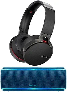 Sony XB950B1 Extra Bass Wireless Headphones Bundle