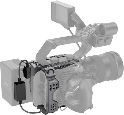 SmallRig 4124-CF FX6 Camera Cage Kit V-Mount Battery Plate