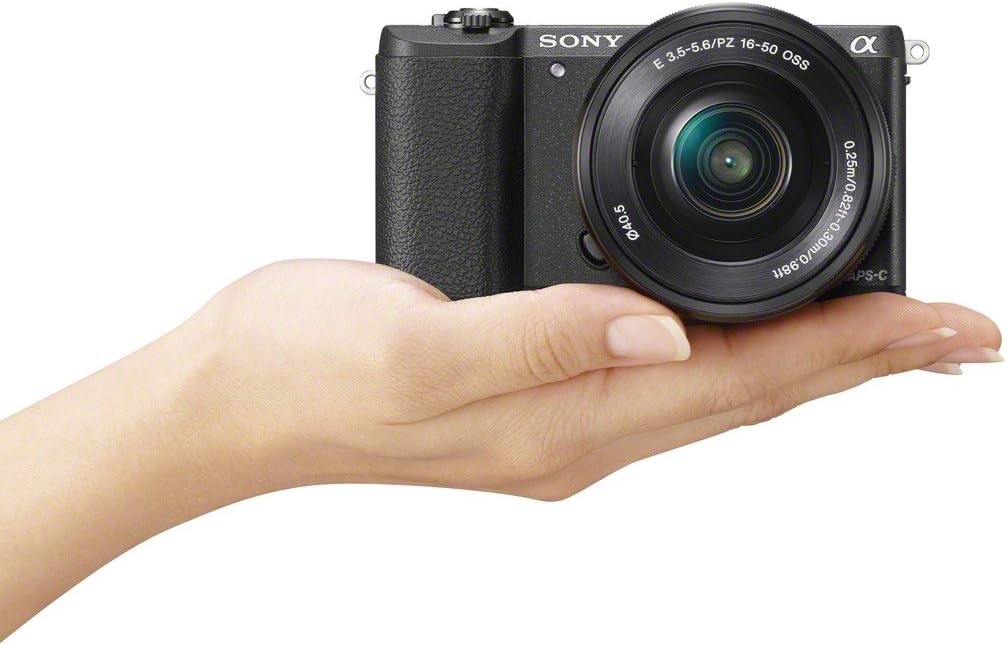 Sony ILCE5100L/B a5100 16-50mm Mirrorless Camera (Renewed)