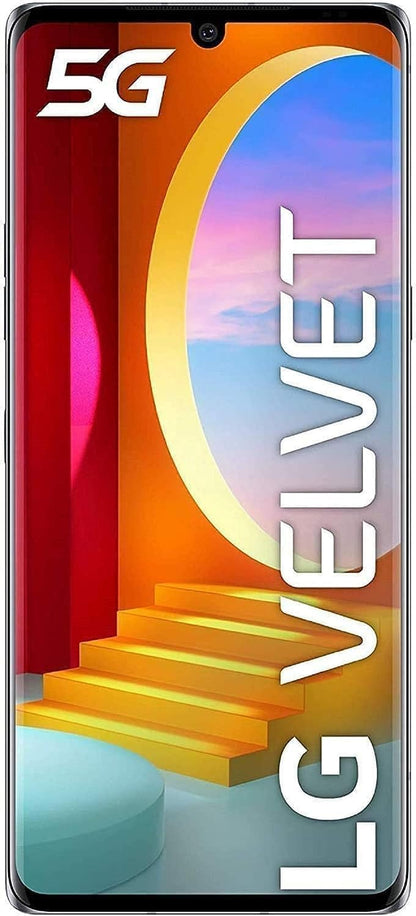 LG Velvet 5G 128GB Aurora Grey T-Mobile (Renewed)