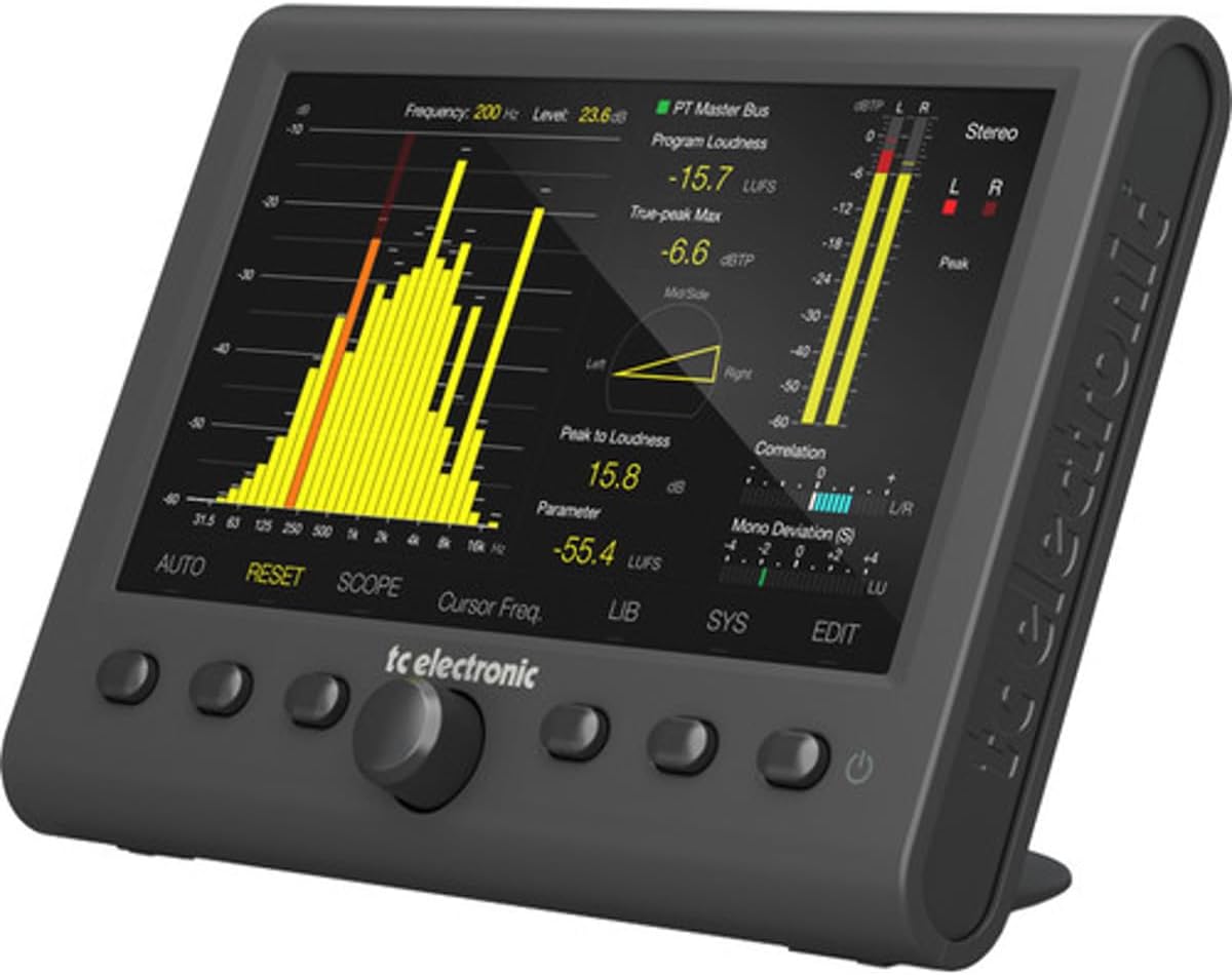 TC Electronic CLARITY M STEREO Audio Meter Display