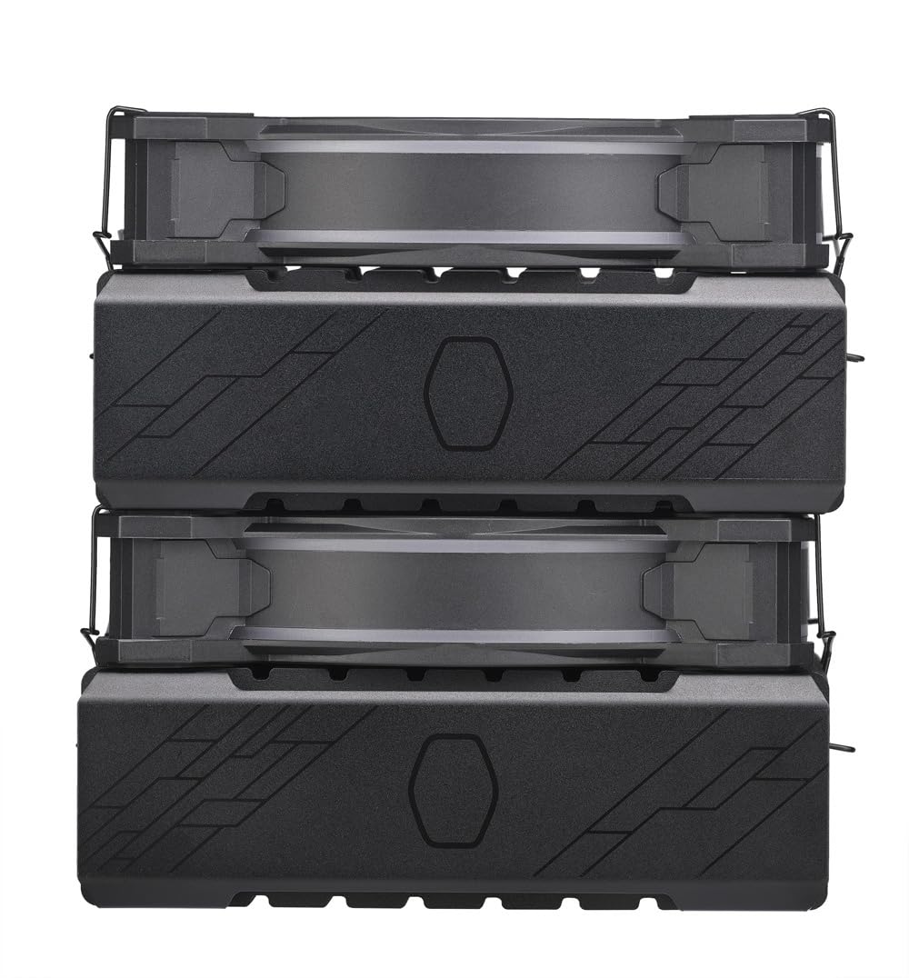 Cooler Master RR-D6BB-20PA-R1 Hyper 622 Halo Black CPU Air Cooler - Dual Tower ARGB