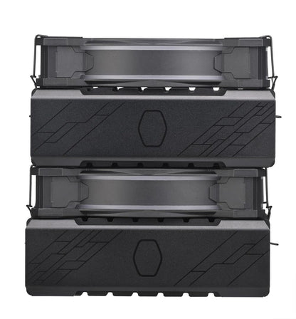 Cooler Master RR-D6BB-20PA-R1 Hyper 622 Halo Black CPU Air Cooler - Dual Tower ARGB