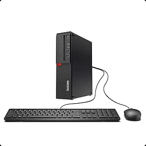 Lenovo ThinkCentre M910S SFF Desktop: i5-6500, 16GB, 1TB SSD (Renewed) — main product image