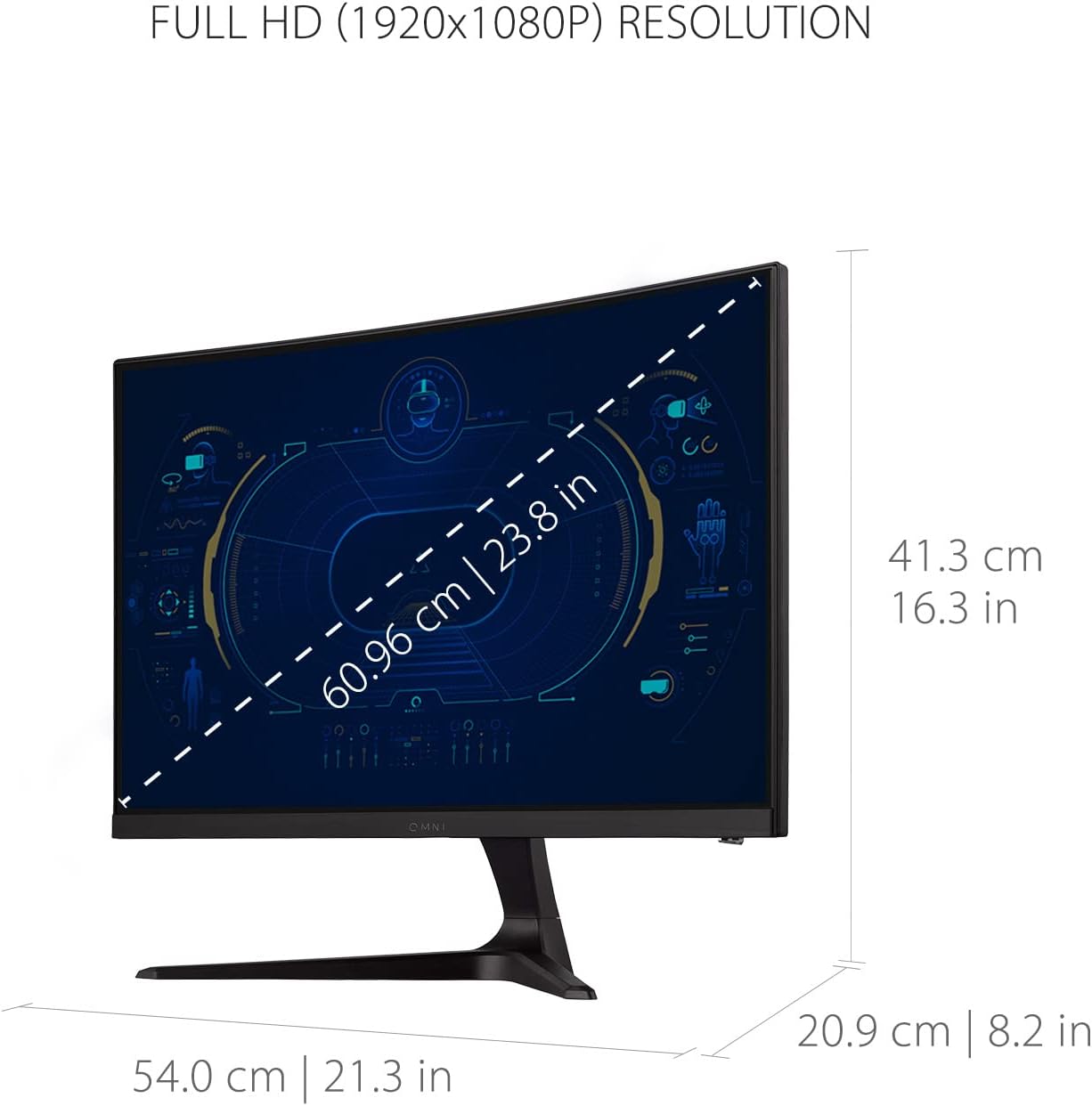 ViewSonic VX2418C 24" 180Hz Curved Gaming Monitor