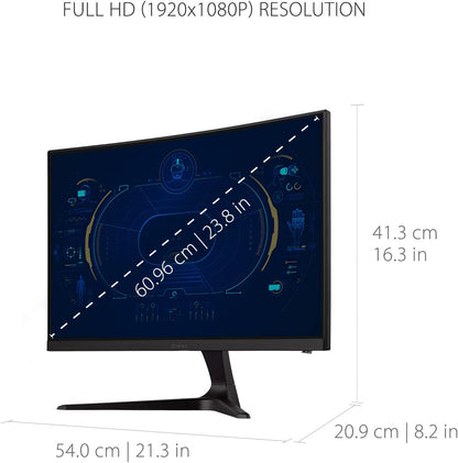ViewSonic VX2418C 24" 180Hz Curved Gaming Monitor