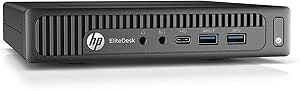HP EliteDesk 800 G2 Mini PC i5 16GB 256GB SSD (Renewed)